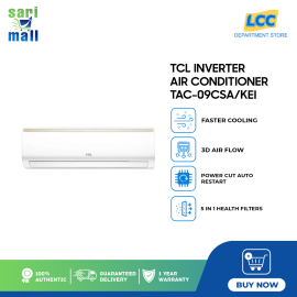 (LCC)TCL Split Type Aircon 1.0HP Inverter TAC-09CSA/KEI 7023070
