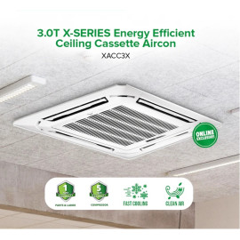 XTREME COOL 3.0T Ceiling Cassette Non Inverter - XACC3