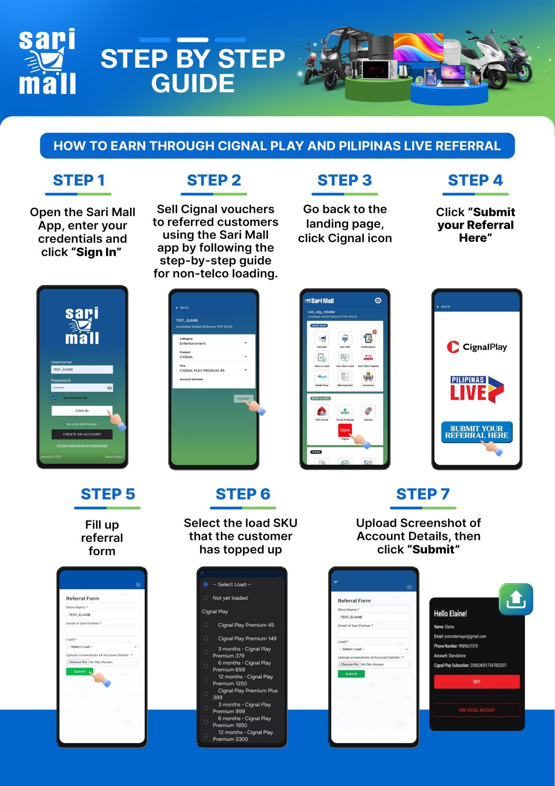 How to Earn through Cignal Play and Pilipinas Live Referral